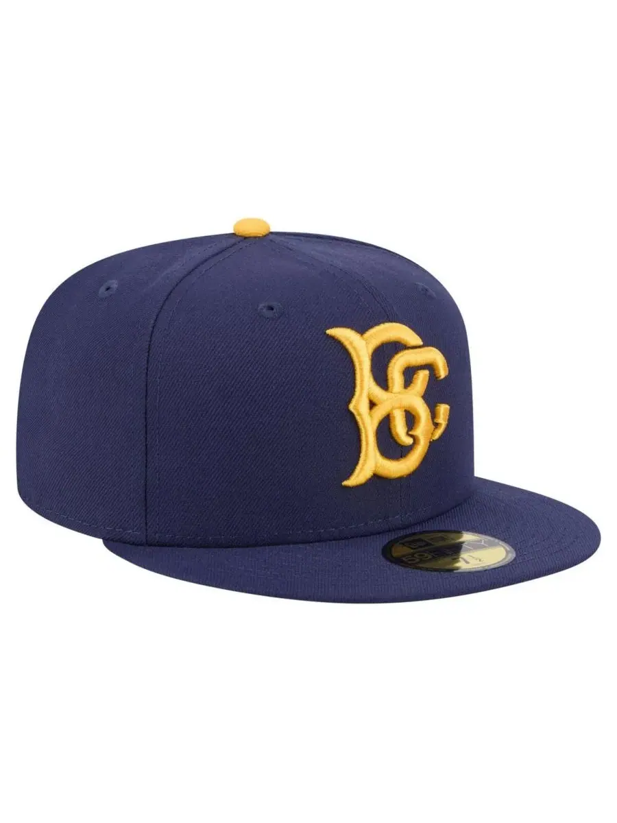 New Era Мужская темно-синяя бейсболка Brooklyn Cyclones из коллекции Authentic Collection 59FIFTY — изображение 3 из 4