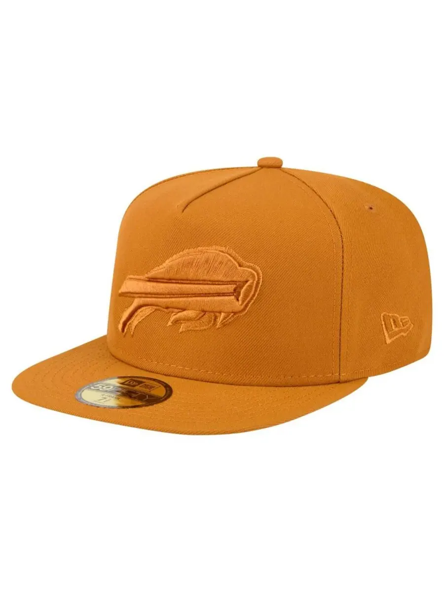 New Era Мужская коричневая бейсболка Buffalo Bills Color Pack A-Frame 59FIFTY Fitted Hat