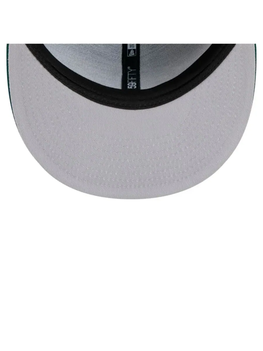 New Era Мужская зеленая кепка Minnesota Wild Core 59FIFTY — изображение 5 из 5, зеленый