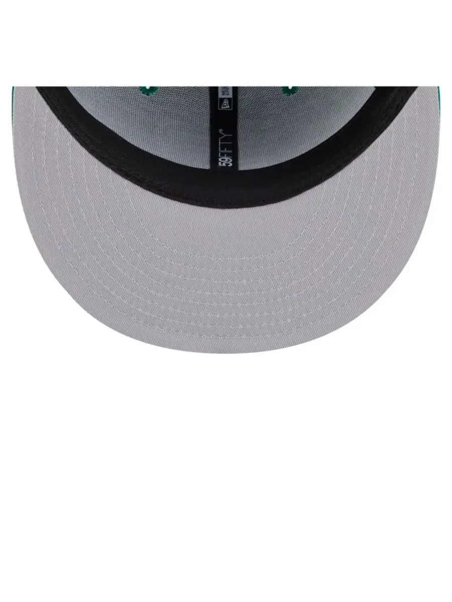 New Era Мужская кепка Boston Celtics Deceptor 59FIFTY ярко-зеленого цвета — изображение 4 из 5, зеленый