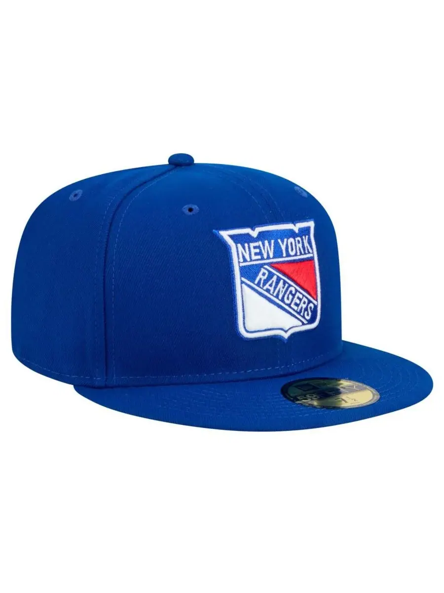 New Era Мужская синяя бейсболка New York Rangers Core 59FIFTY — изображение 5 из 5, синий