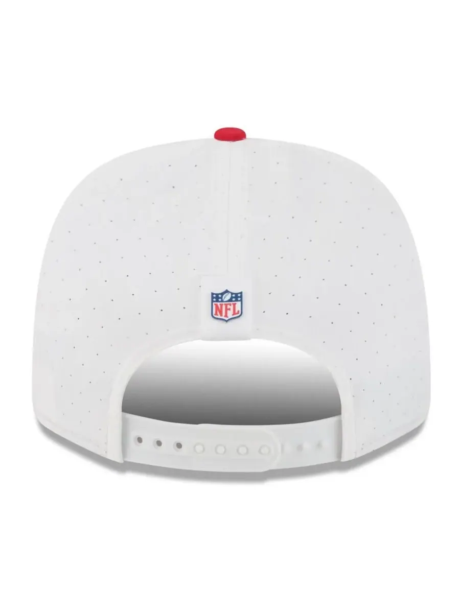 New Era Мужская бело-красная регулируемая кепка Kansas City Chiefs 2025 NFL Training Camp 9SEVENTY — изображение 4 из 4