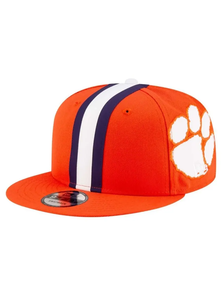 New Era Мужской оранжевый шлем Clemson Tigers, кепка 9FIFTY Snapback