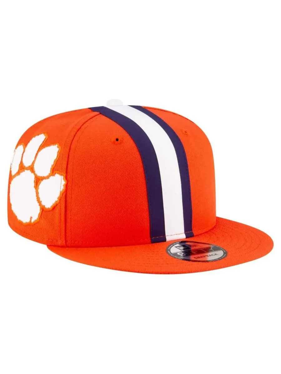 New Era Мужской оранжевый шлем Clemson Tigers, кепка 9FIFTY Snapback — изображение 4 из 5