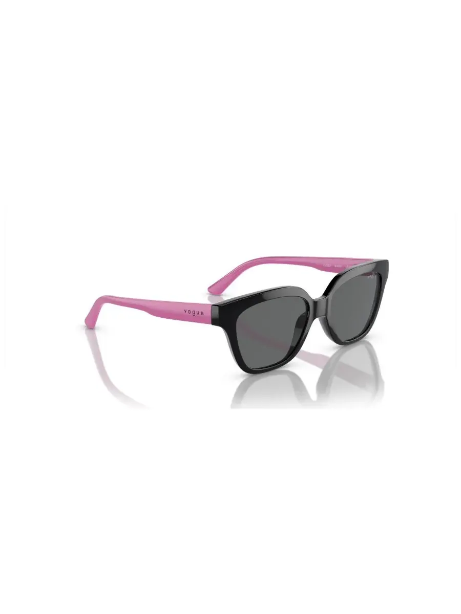 Детские солнцезащитные очки Vogue Jr Eyewear, градиентная расцветка VJ2021 (для детей 7-10 лет) — изображение 5 из 7, черный