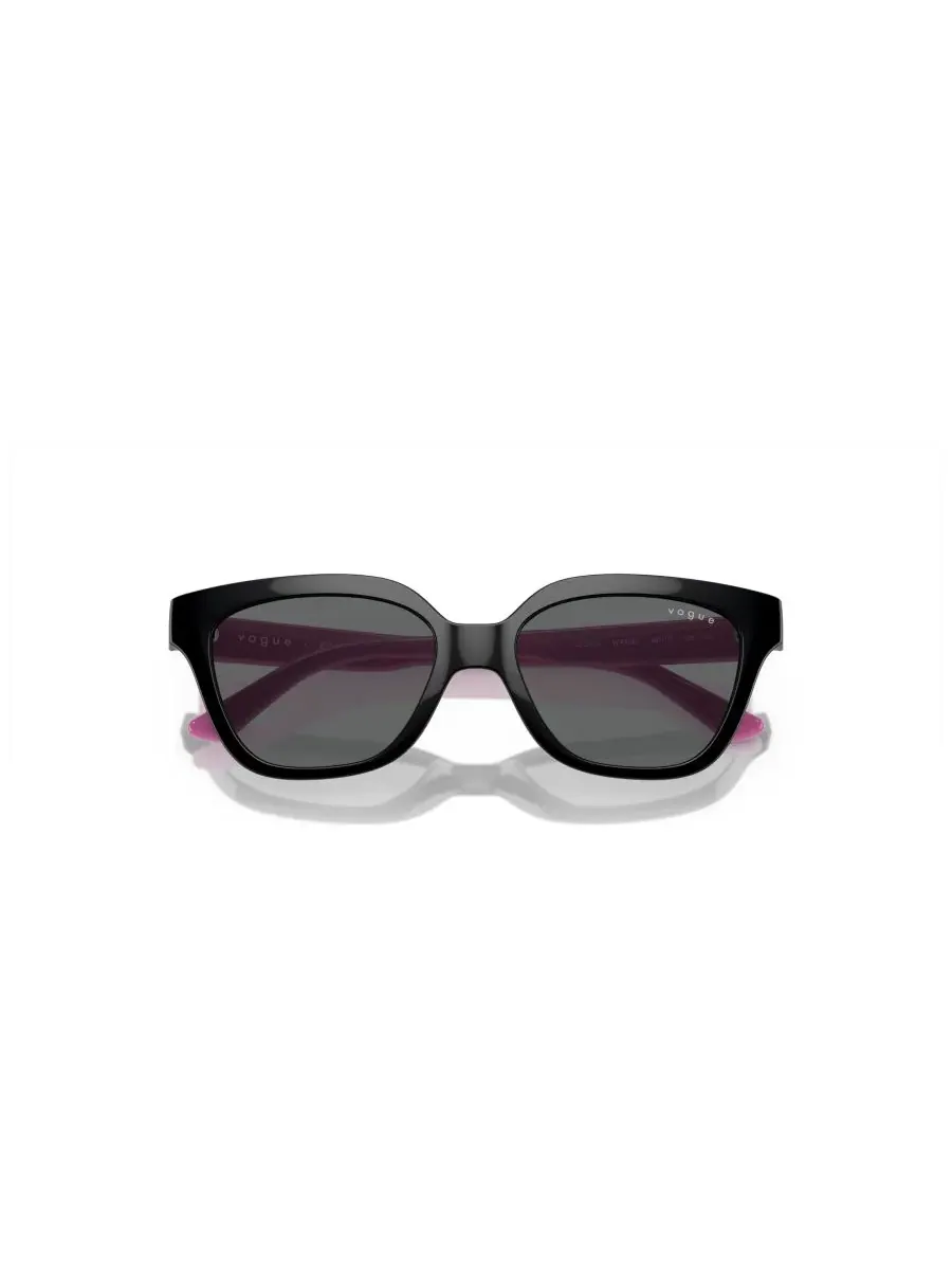 Детские солнцезащитные очки Vogue Jr Eyewear, градиентная расцветка VJ2021 (для детей 7-10 лет) — изображение 6 из 7, черный