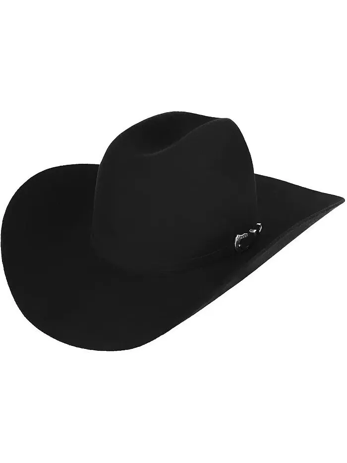 Мужская ковбойская шляпа в стиле вестерн Trigger 2X Bailey Western — черный