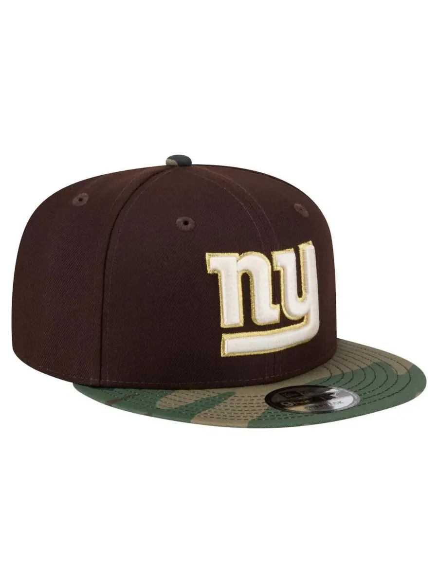 Кепка-снапбек 9FIFTY с принтом Burnt Wood Camo New Era — изображение 4 из 5, коричневый