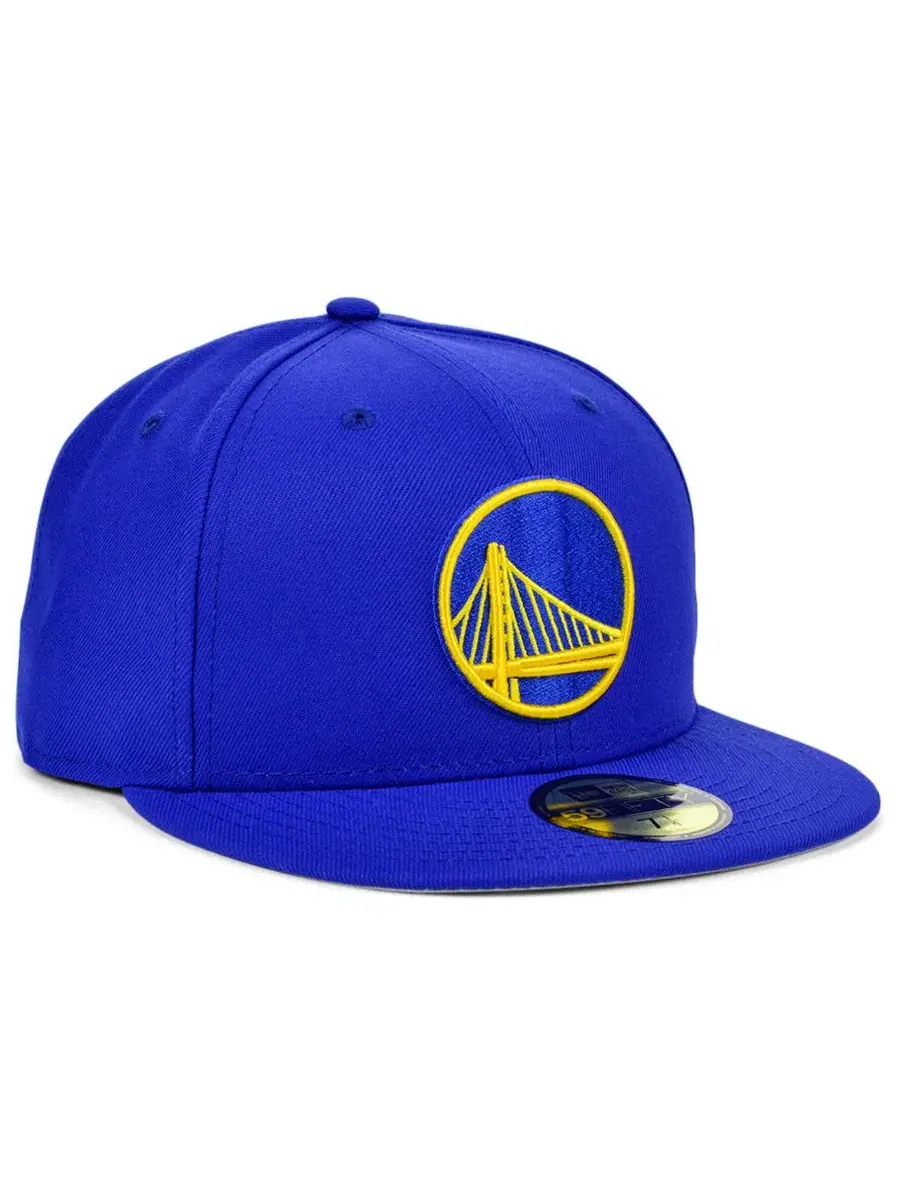 Кепка Golden State Warriors Basic 59FIFTY New Era — изображение 2 из 3, синий