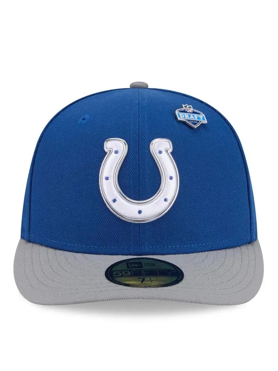 Кепка с высокой тульей и изогнутым козырьком, с вышивкой Indianapolis Colts, модель 2026 NFL Draft — изображение 2 из 5