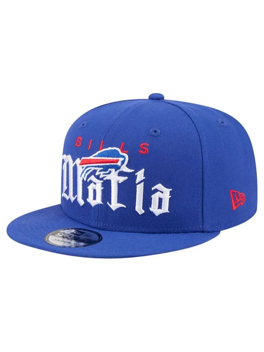 Кепка-снапбек с высокой тульей и вышивкой Bills Mafia 9FIFTY New Era