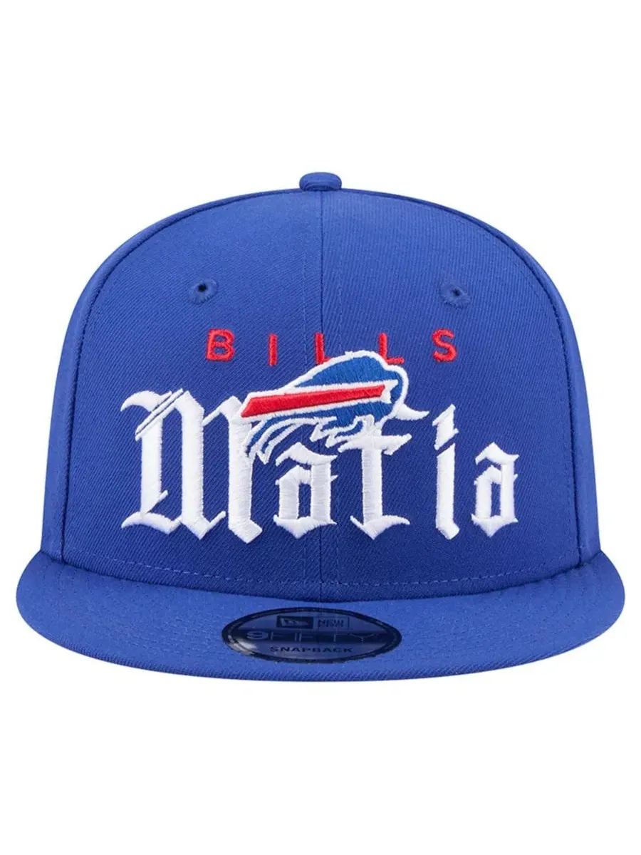 Кепка-снапбек с высокой тульей и вышивкой Bills Mafia 9FIFTY New Era — изображение 2 из 5, королевский