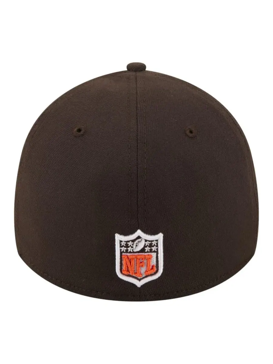 Кепка New Era с вышивкой Cleveland Browns — изображение 3 из 5, коричневый