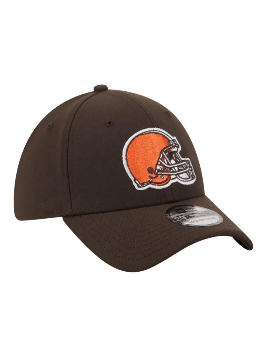Кепка New Era с вышивкой Cleveland Browns — изображение 4 из 5, коричневый