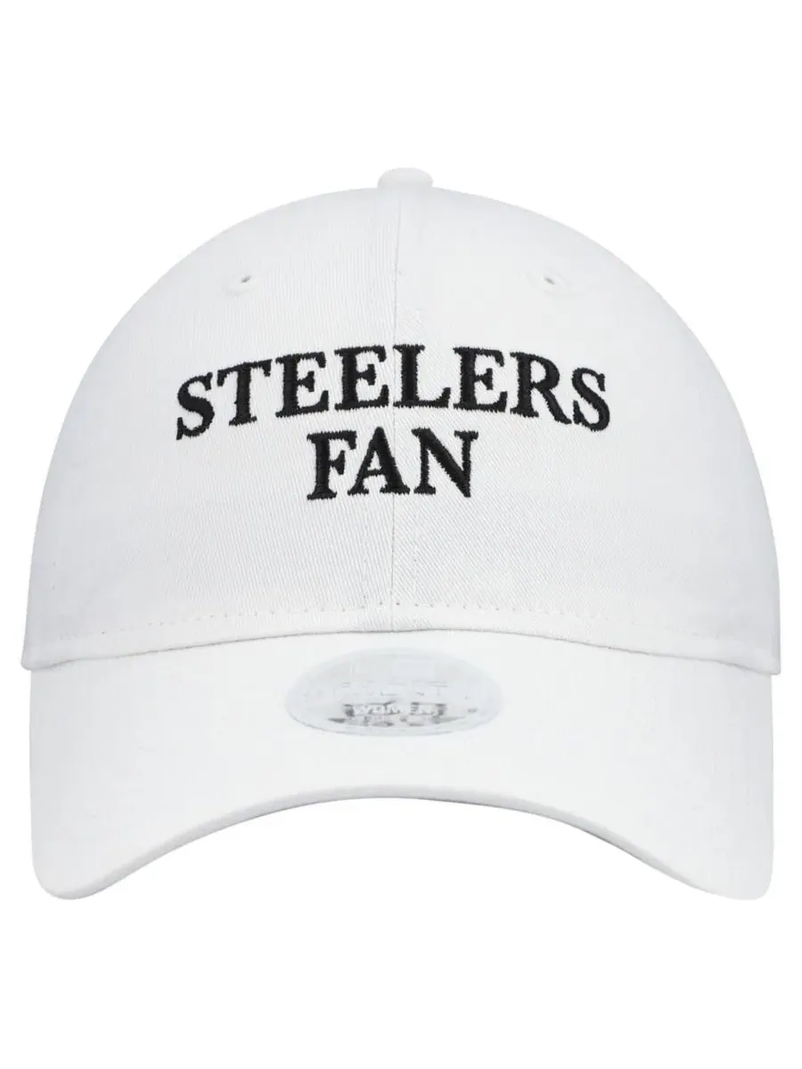 Кепка с вышивкой Pittsburgh Steelers New Era — изображение 2 из 4, белый