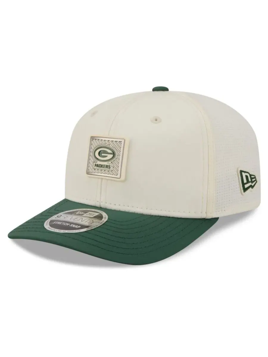 Кепка New Era 9SEVENTY с козырьком — изображение 3 из 5, кремовый зеленый