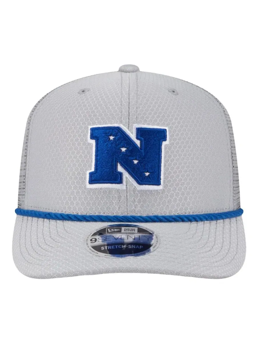 Кепка New Era Philadelphia Eagles 2025 Pro Bowl 9SEVENTY Stretch-Snap — изображение 2 из 5, серый
