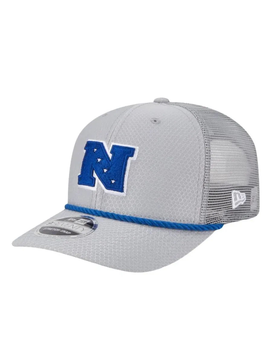 Кепка New Era Philadelphia Eagles 2025 Pro Bowl 9SEVENTY Stretch-Snap — изображение 3 из 5, серый