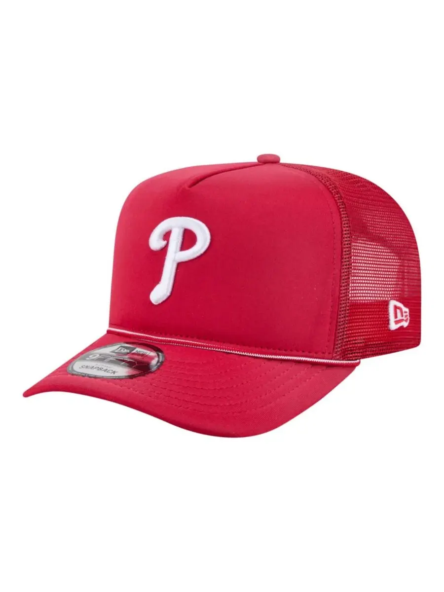 Кепка-снэпбек с высокой тульей, с вышитым логотипом Philadelphia Phillies New Era