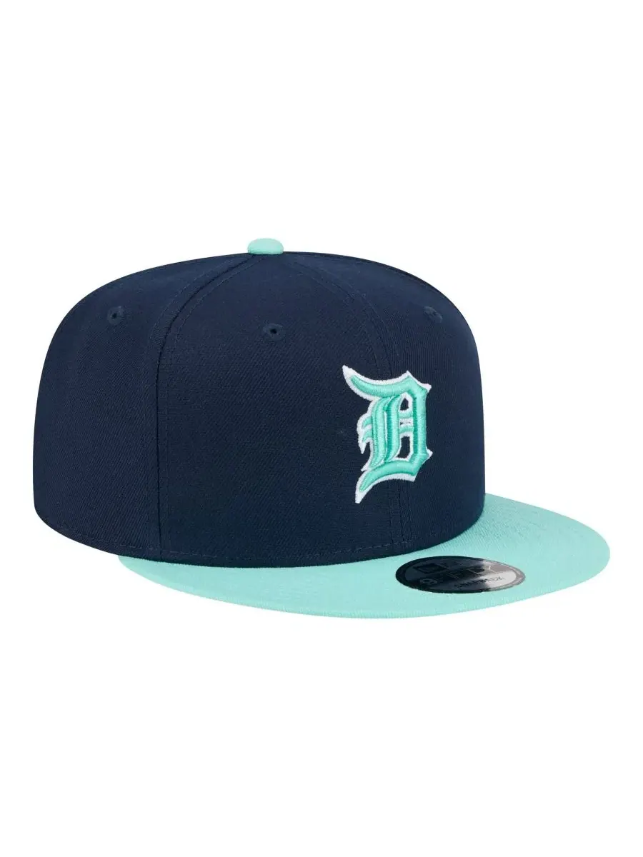 Кепка-снэпбек с контрастным козырьком, модель 2-Tone Color Pack 9FIFTY New Era — изображение 3 из 5, темно-синий