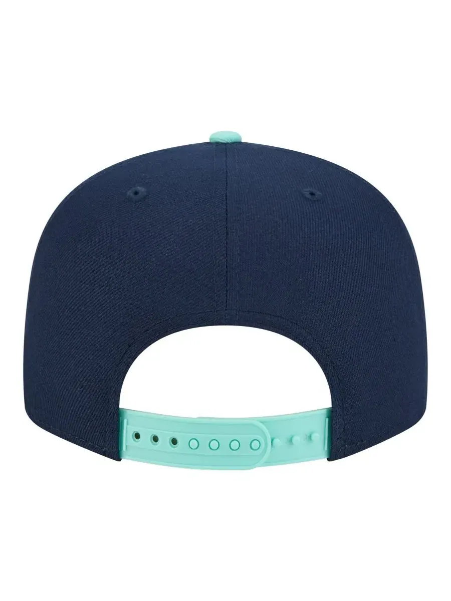 Кепка-снэпбек с контрастным козырьком, модель 2-Tone Color Pack 9FIFTY New Era — изображение 4 из 5, темно-синий