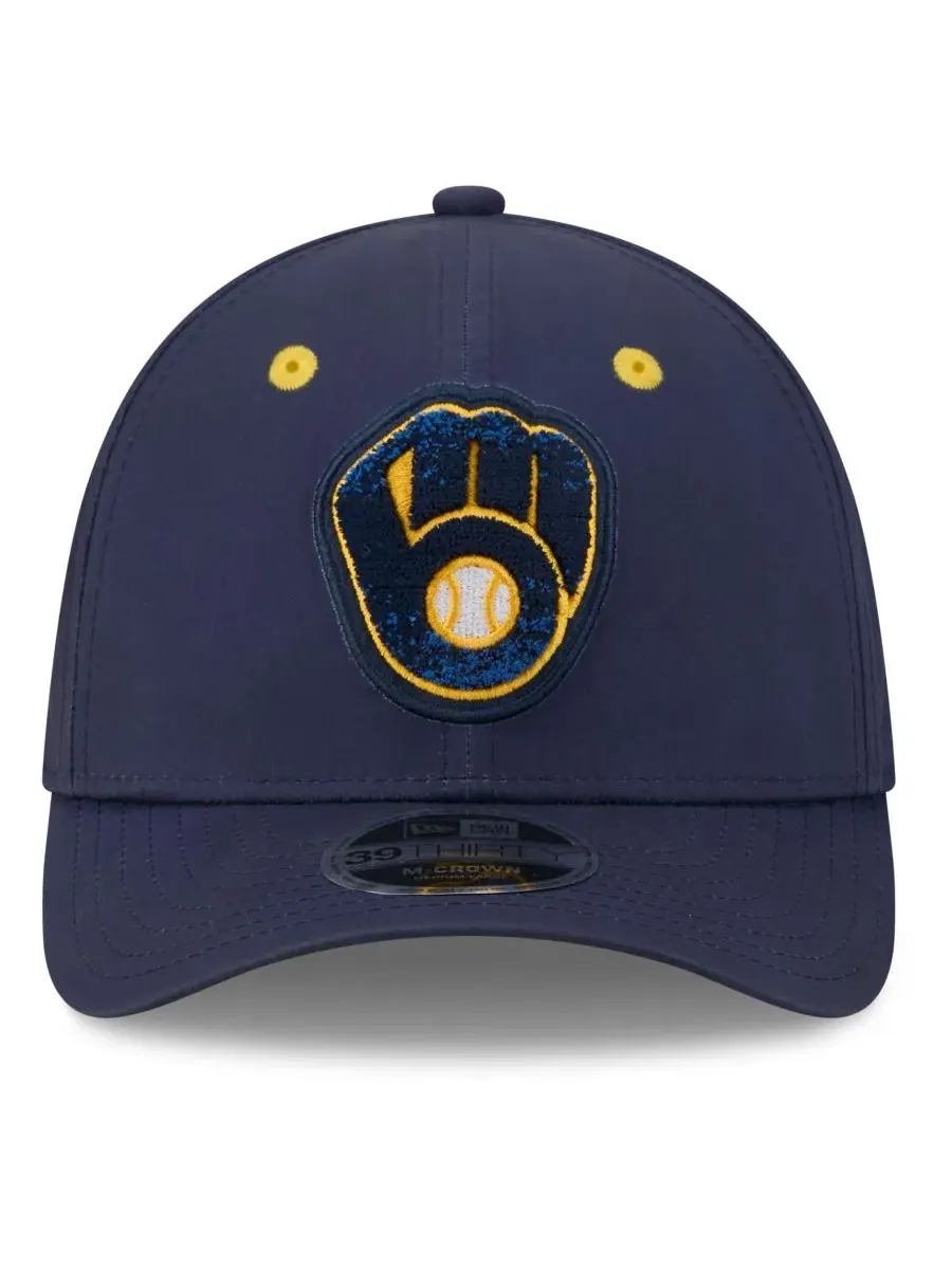 Кепка-снэпбек с вышивкой Milwaukee Brewers 2026 MLB All-Star Game Workout 39THIRTY M-Crown Flex Hat — изображение 2 из 5