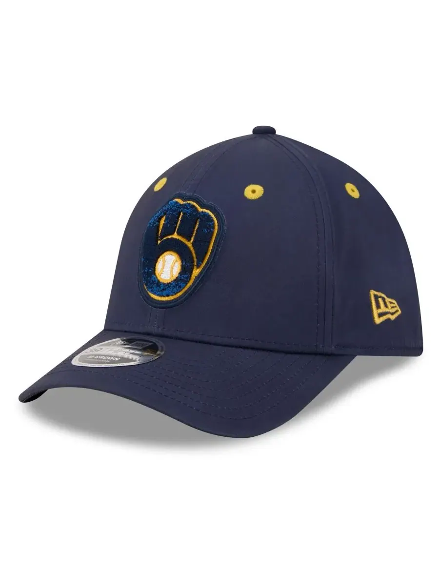 Кепка-снэпбек с вышивкой Milwaukee Brewers 2026 MLB All-Star Game Workout 39THIRTY M-Crown Flex Hat — изображение 3 из 5