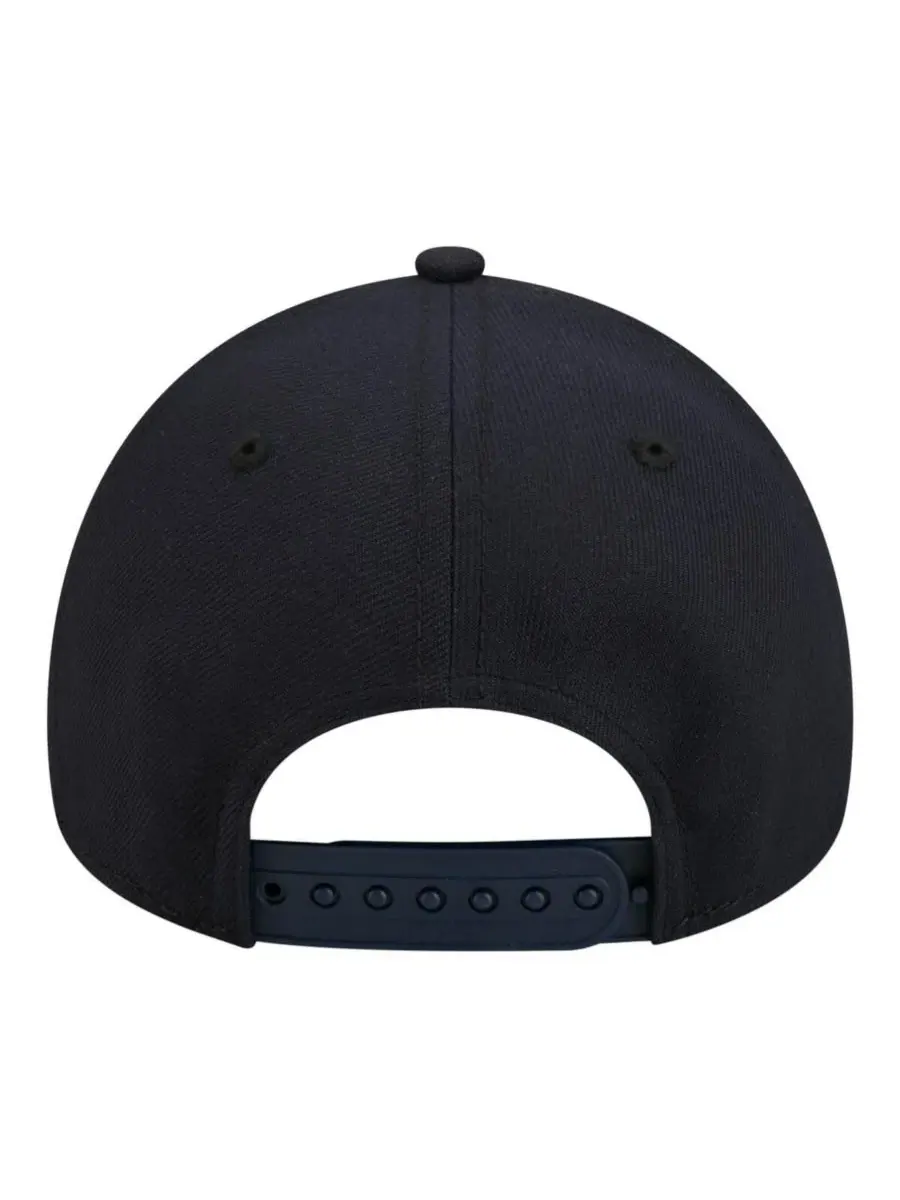 Кепка New Era 9FORTY A-Frame с вышитым логотипом — изображение 2 из 4, темно-синий