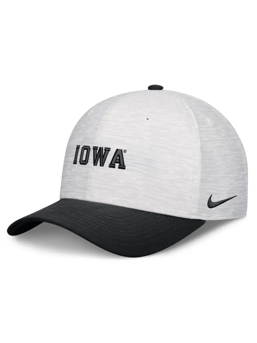 Бейсболка с высокой тульей, Dri-FIT, из шерстяного твила, с вышивкой Iowa Hawkeyes Nike