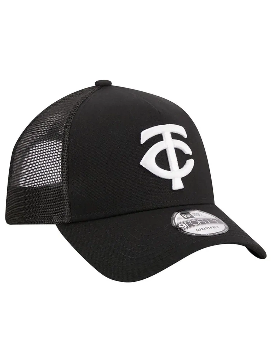 Кепка-тракер с вышивкой Minnesota Twins New Era — изображение 4 из 4, черный