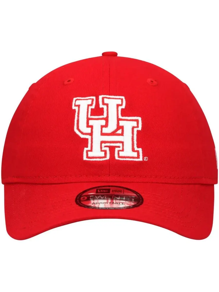 New Era Мужская красная регулируемая кепка Houston Cougars Team 9TWENTY — изображение 4 из 4, красный