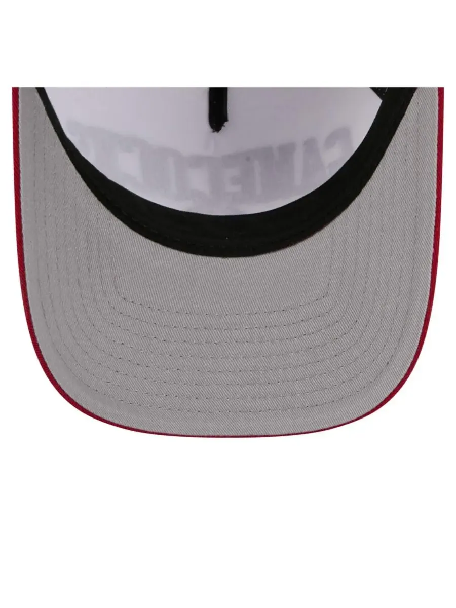 New Era Мужская бело-гранатовая кепка South Carolina Gamecocks Arch Two-Tone Rope 9FORTY A-Frame — изображение 3 из 5, белый
