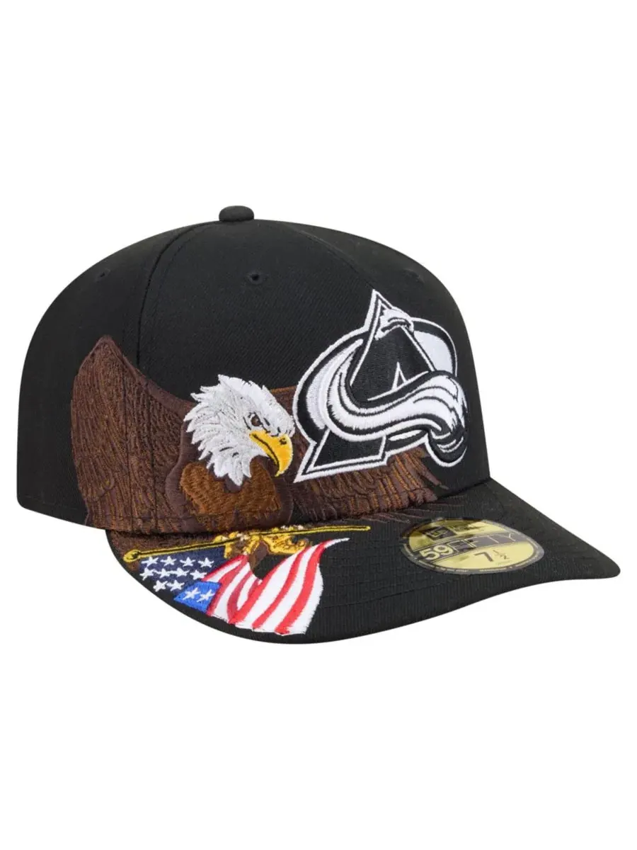 Кепка New Era Freedom 59FIFTY с вышивкой, Colorado Avalanche
