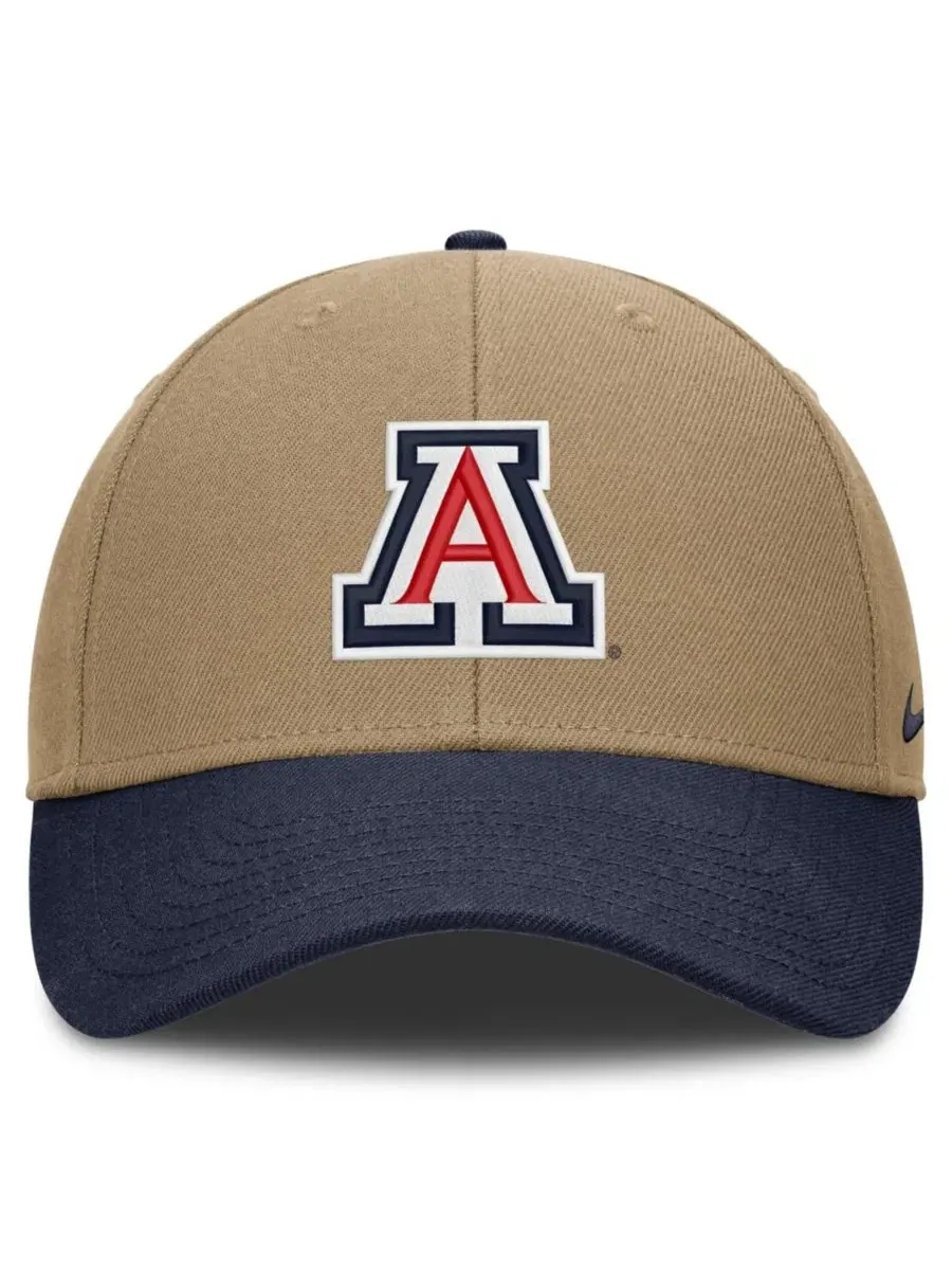 Кепка Nike с эмблемой Arizona Wildcats — изображение 2 из 4, бежевый темно-синий