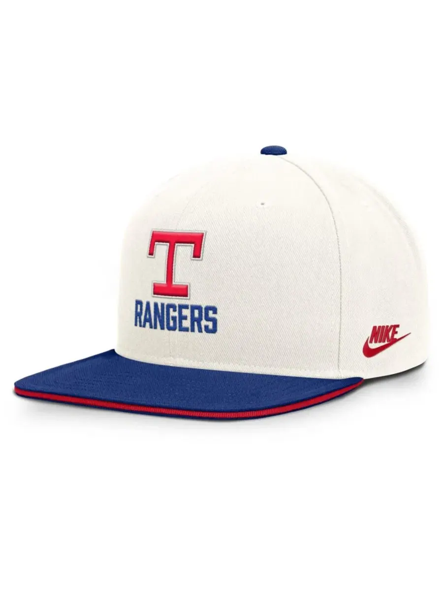 Кепка-снэпбек с вышивкой Texas Rangers, модель Cooperstown Pro Dri-FIT Nike