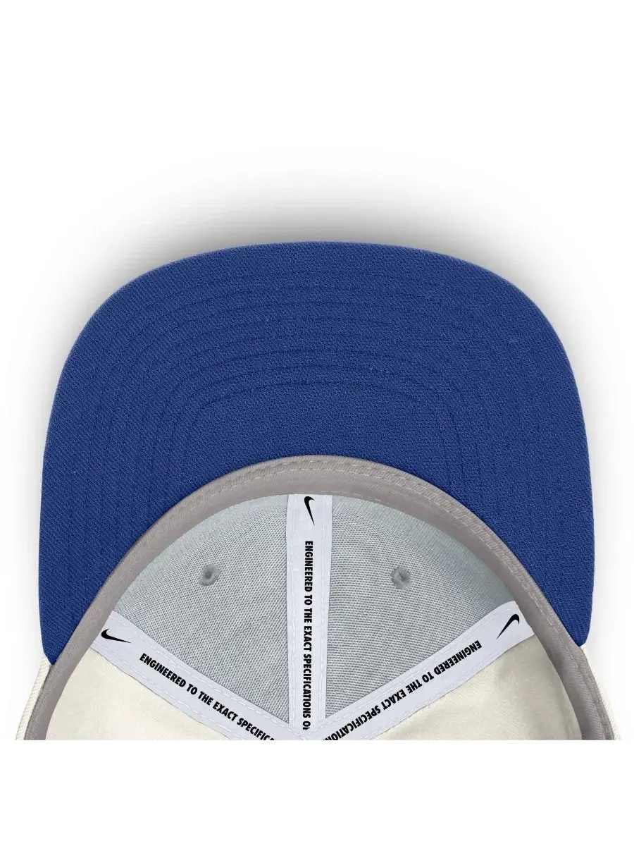 Кепка-снэпбек с вышивкой Texas Rangers, модель Cooperstown Pro Dri-FIT Nike — изображение 5 из 5, кремовый