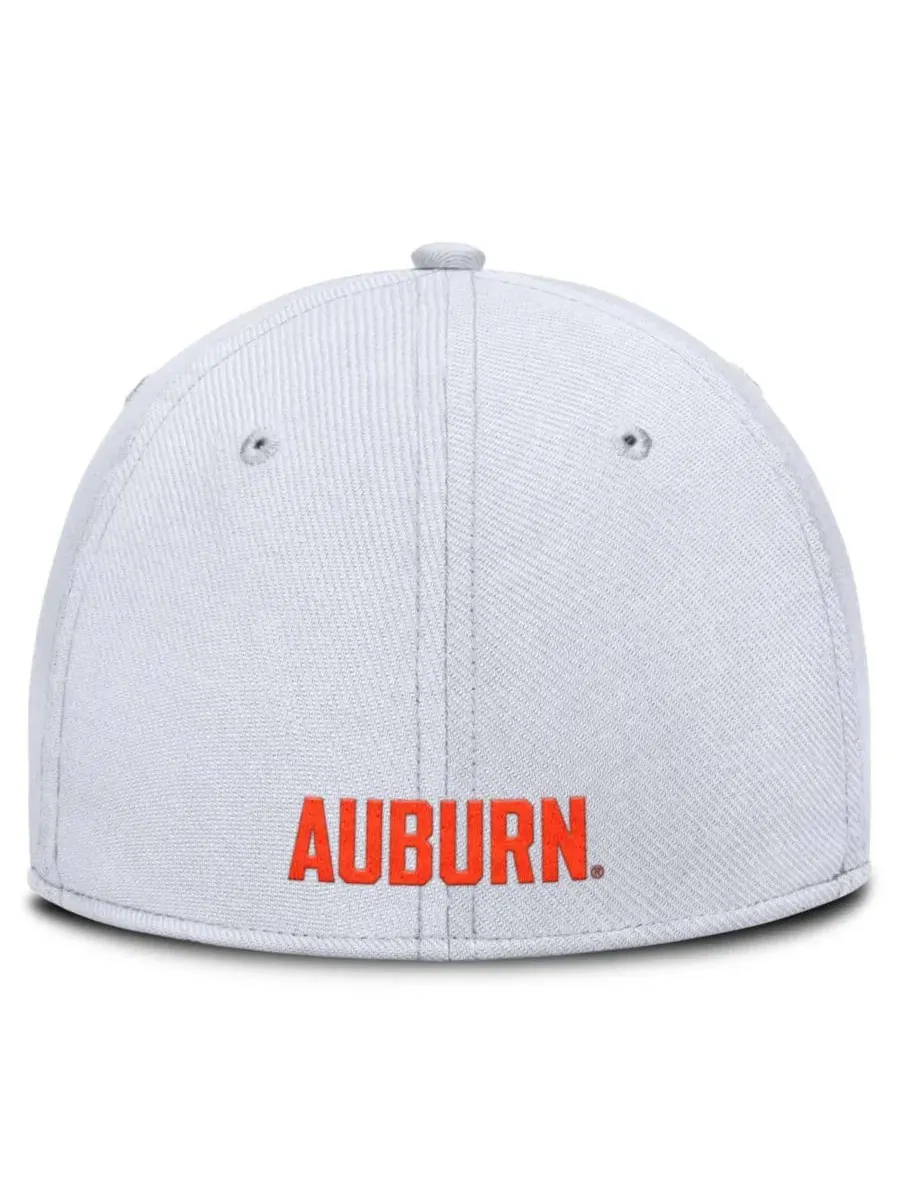 Кепка Nike Auburn Tigers Rise Swoosh Dri-FIT Flex — изображение 3 из 3, белый