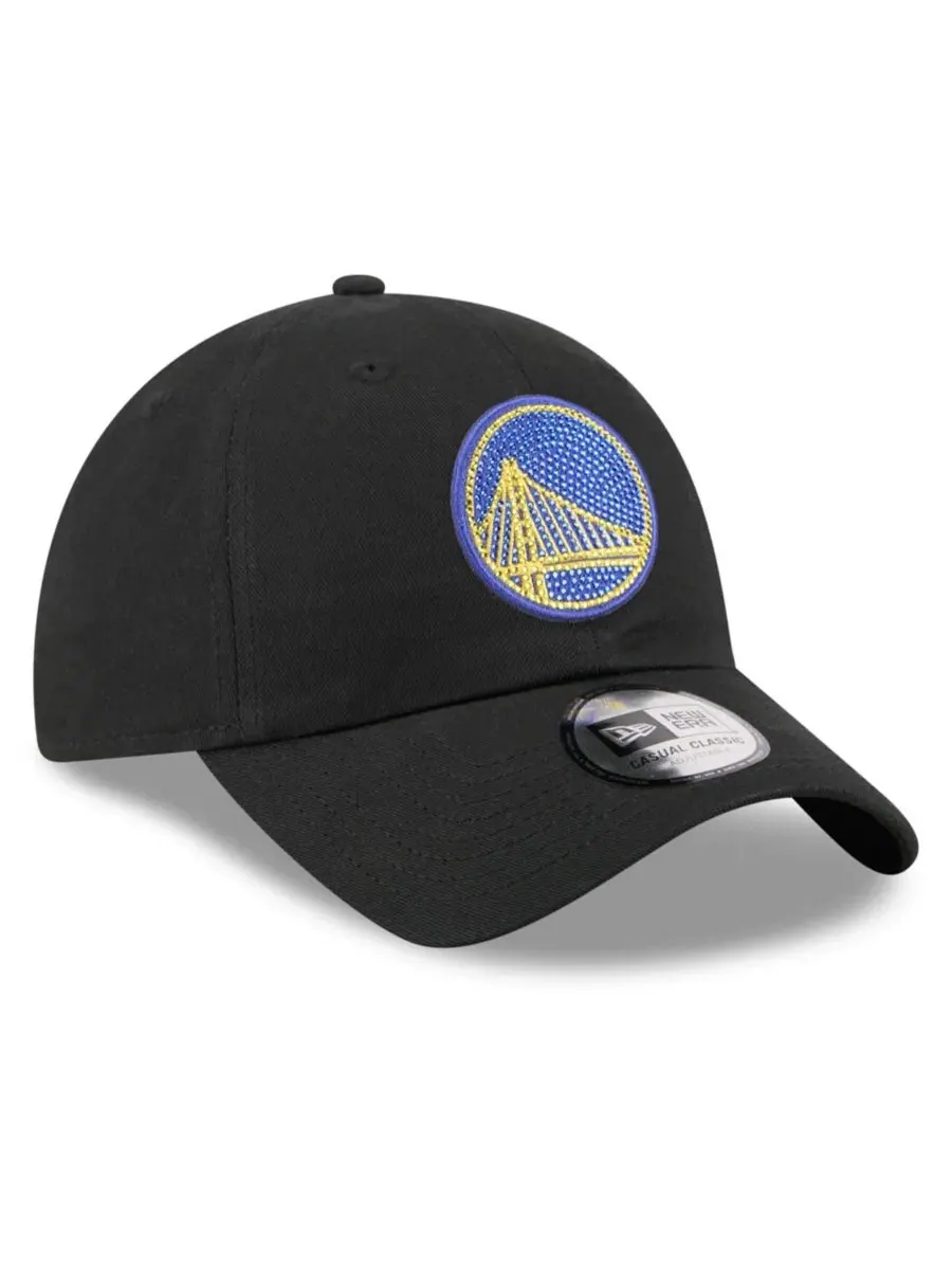 Кепка с вышивкой Golden State Warriors New Era — изображение 4 из 5, черный