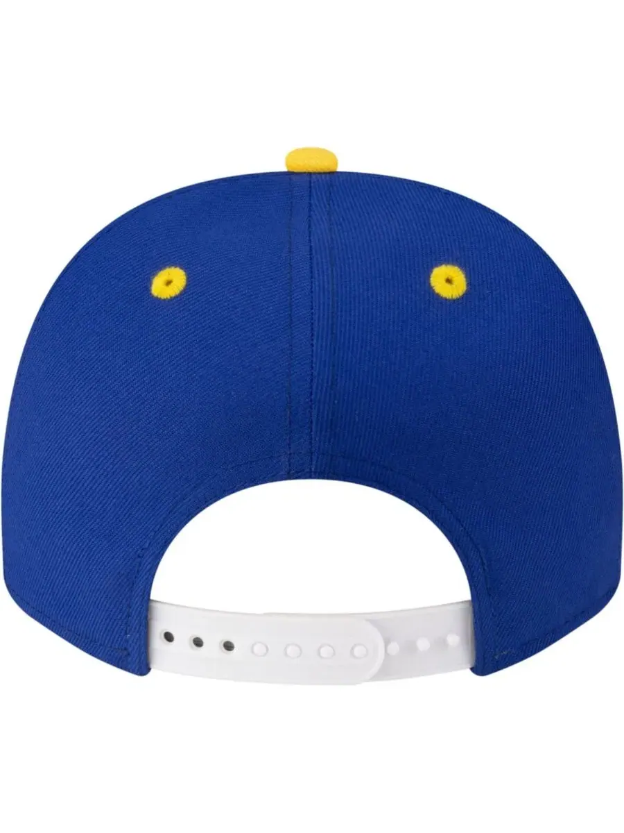 Бейсболка-снэпбек New Era Golden State Warriors 80s Throwback A-Frame 9FIFTY — изображение 4 из 5, золотистый