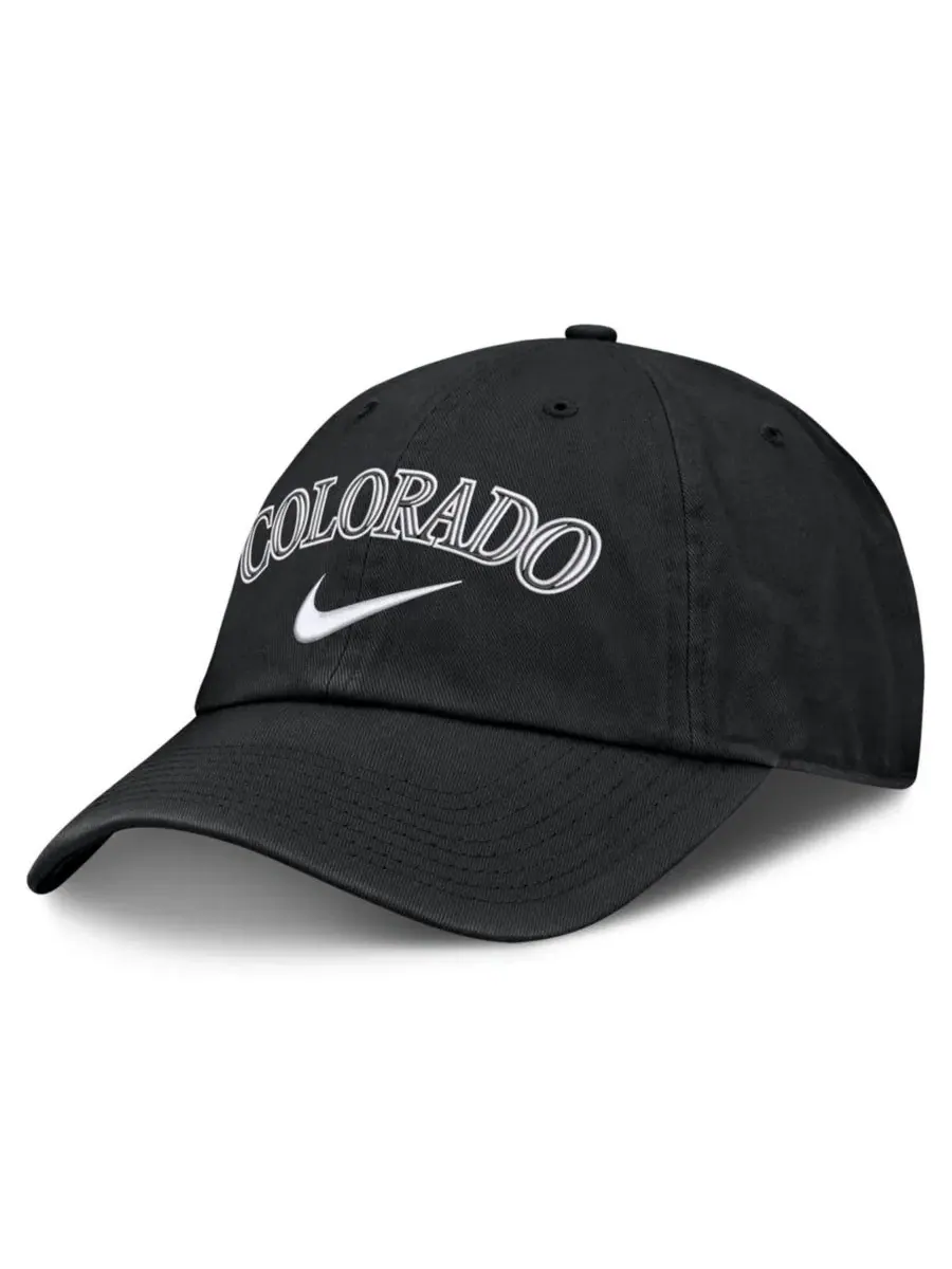Бейсболка с вышивкой Colorado Rockies Nike