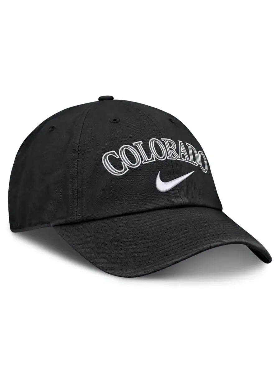 Бейсболка с вышивкой Colorado Rockies Nike — изображение 3 из 4, черный
