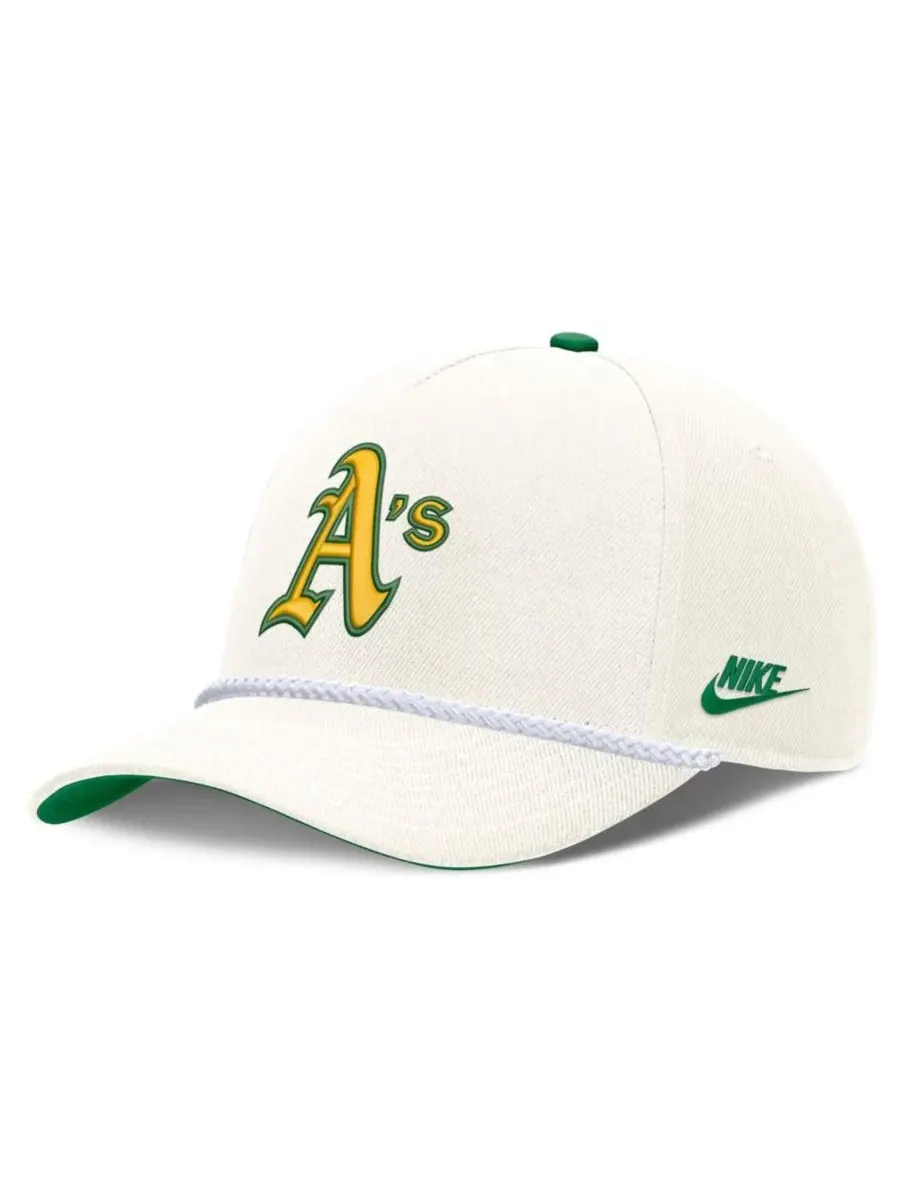 Кепка Nike Oakland Athletics Cooperstown Collection Rise