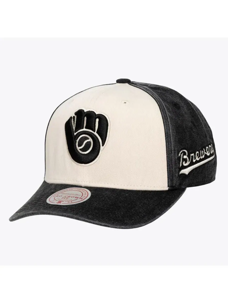 Кепка-снэпбек Snow Block Pro Crown с вышивкой Mitchell & Ness