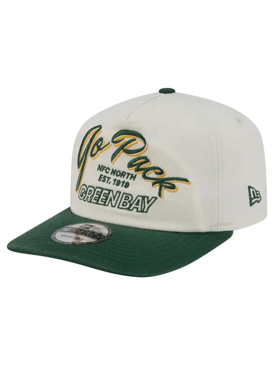 Бейсболка New Era Green Bay Packers Script 19TWENTY