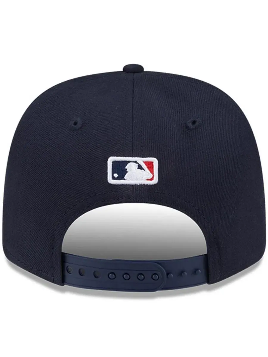 Кепка New Era 9SEVENTY с вышивкой Boston Red Sox — изображение 2 из 5, темно-синий