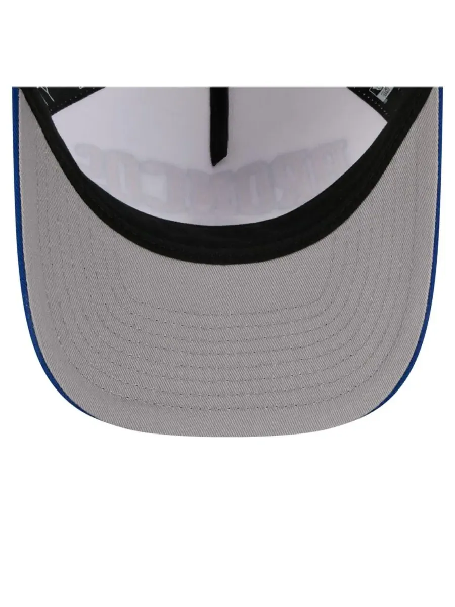 New Era Мужская кепка 9FORTY A-Frame M-Crown с регулируемой высотой, белая/королевская расцветка, с — изображение 2 из 5