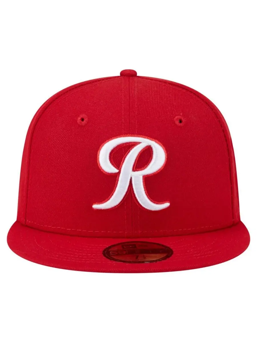 New Era Мужская красная бейсболка Tacoma Rainiers из коллекции Authentic Collection 59FIFTY — изображение 2 из 4, красный
