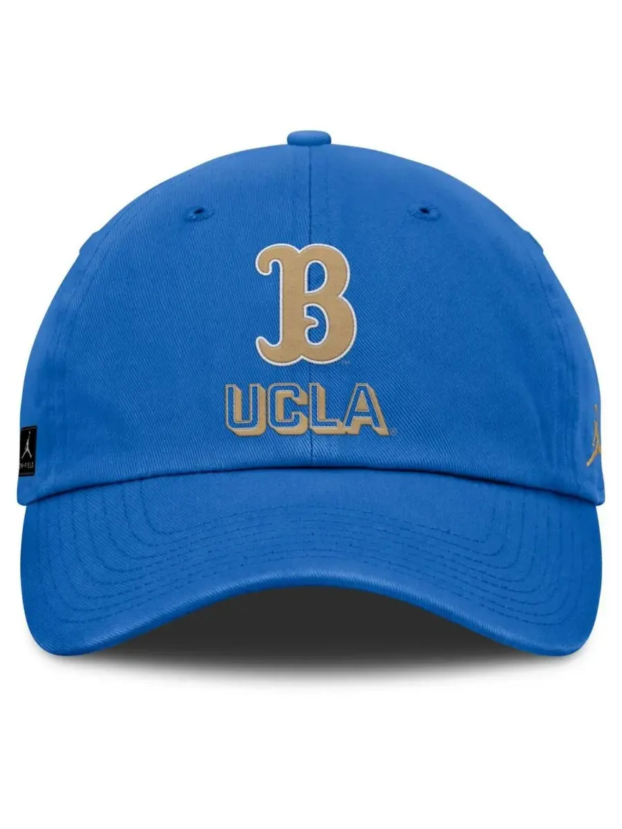 Jordan Мужская синяя регулируемая кепка UCLA Bruins 2025 On-Field Club — изображение 2 из 4, синий