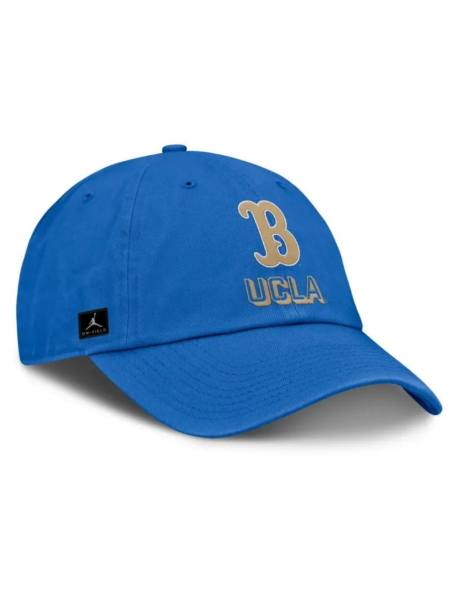 Jordan Мужская синяя регулируемая кепка UCLA Bruins 2025 On-Field Club — изображение 3 из 4, синий