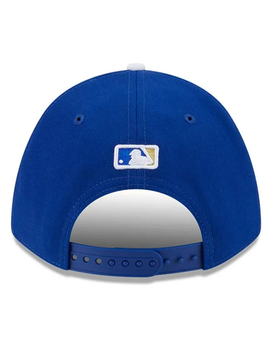 Мужская регулируемая бейсболка Royal Kansas City Royals Player Replica 9FORTY New Era — изображение 3 из 5, королевский